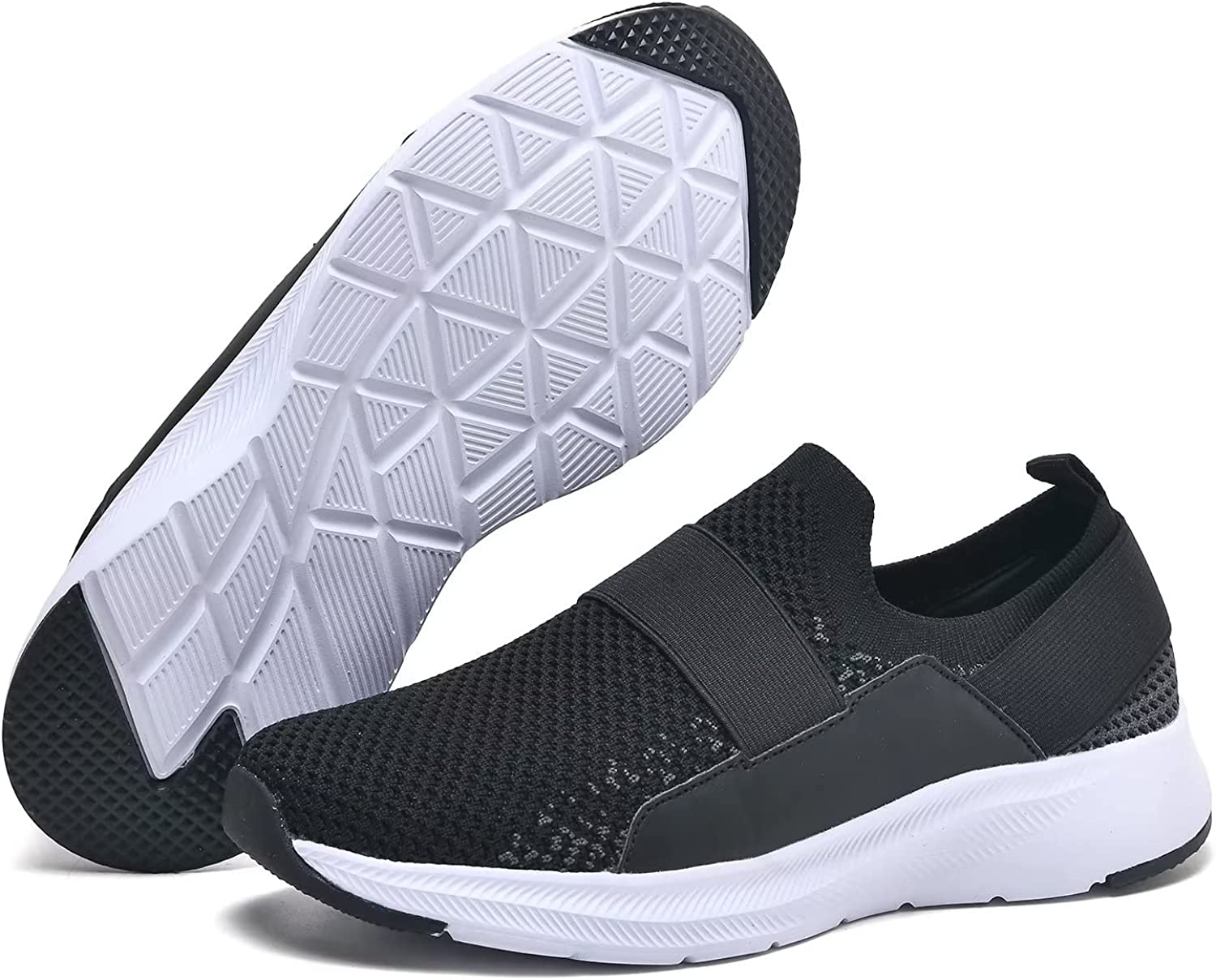 Women Casual Slip-on Walking Tenni Shoes -Comfortable Gym Running Yoga Sneaker