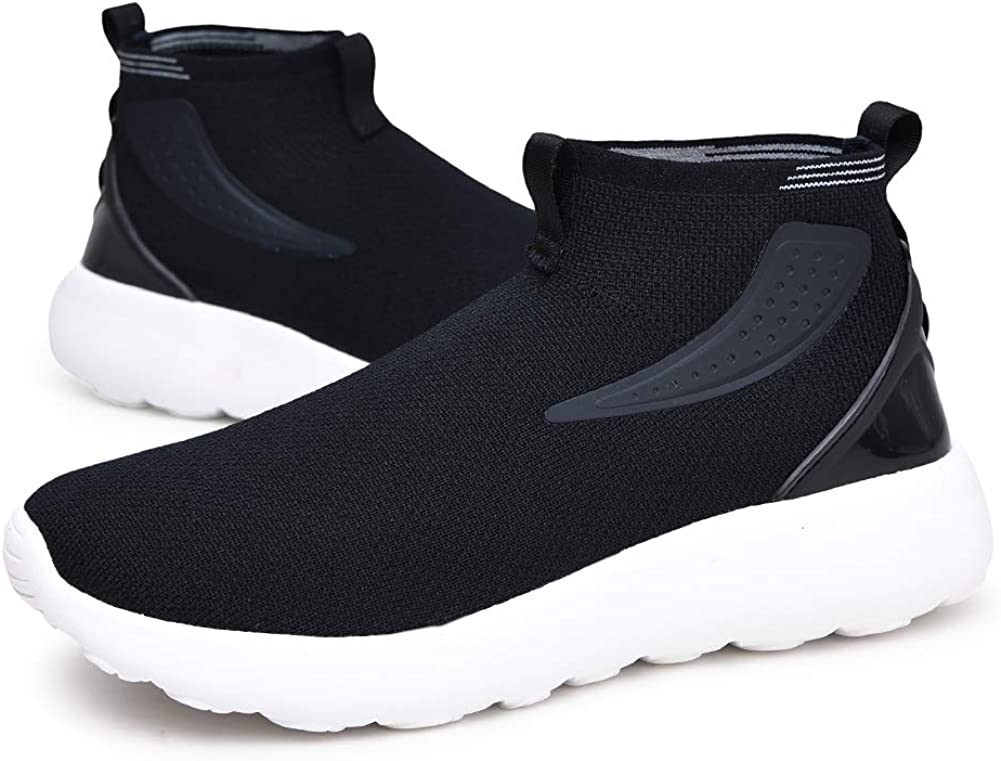 Womens Sock Walking Shoes Casual Knit Slip-on Mesh Sneakers