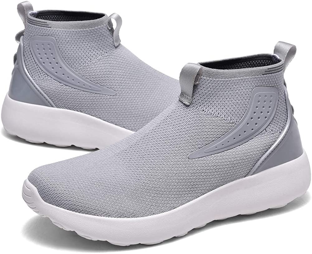 Womens Sock Walking Shoes Casual Knit Slip-on Mesh Sneakers