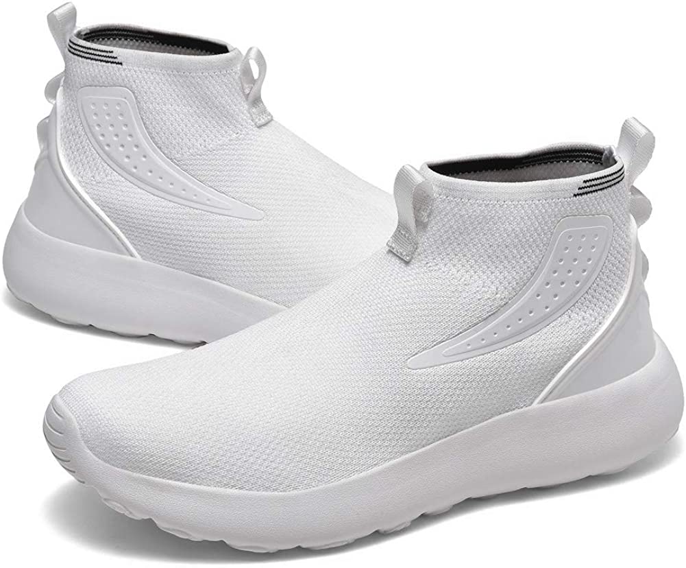 Womens Sock Walking Shoes Casual Knit Slip-on Mesh Sneakers