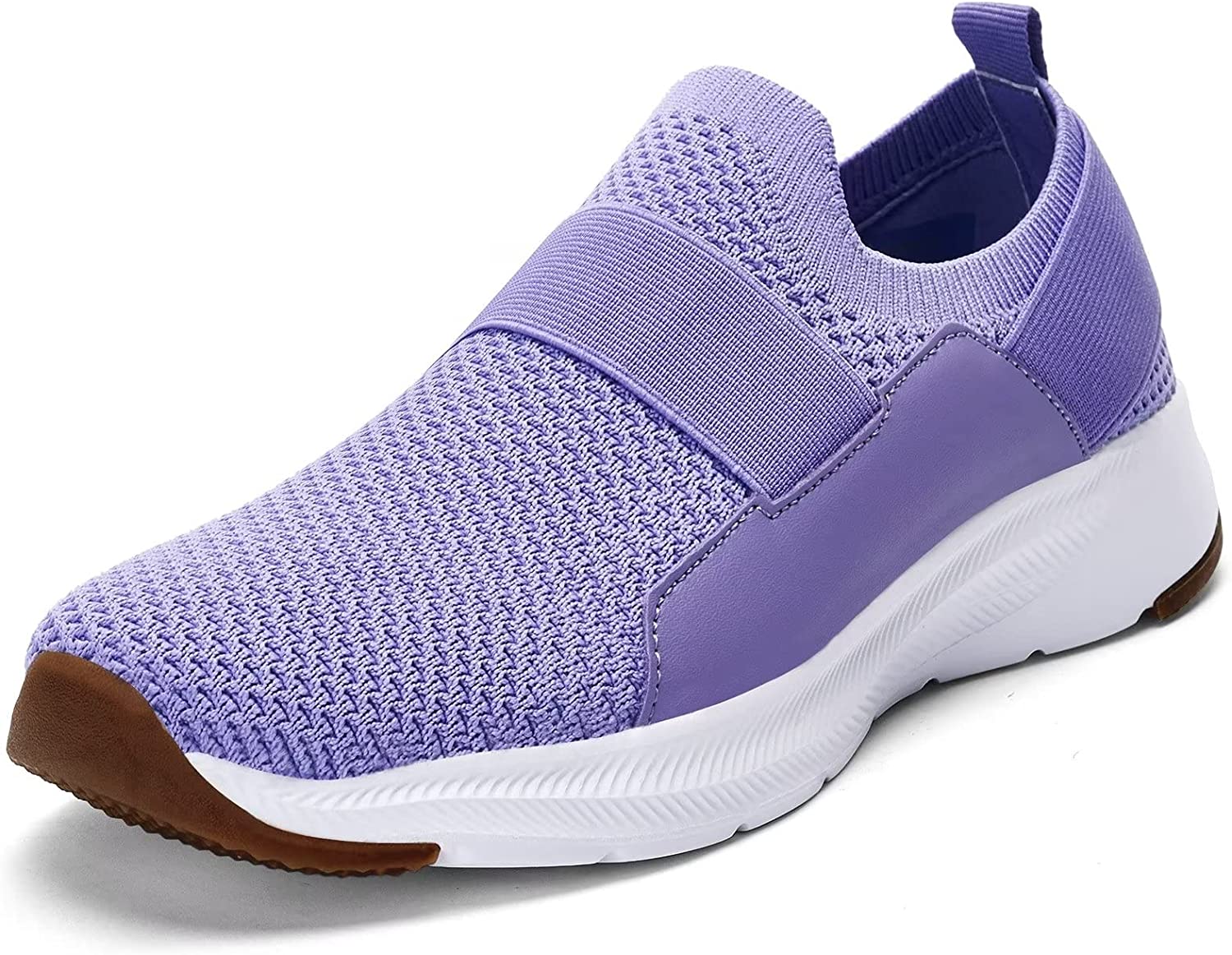 Women Casual Slip-on Walking Tenni Shoes -Comfortable Gym Running Yoga Sneaker