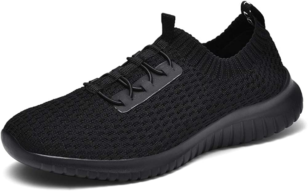 Womens Slip On Sneakers Casual Lightweight Breathable Walking Shoes